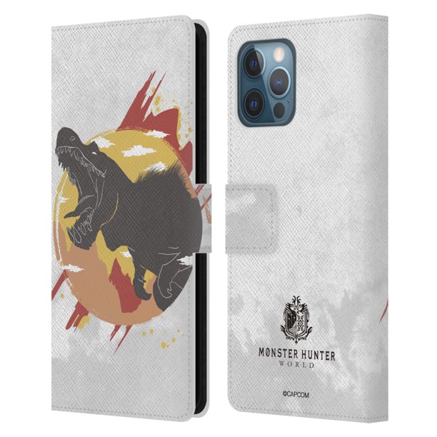 Head Case Designs Officially Licensed Monster Hunter World Silhouettes Anjanath Leather Book Wallet Case Cover Compatible With Apple Iphone 12 Pro Max Walmart Com