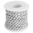 thumbnail image 3 of Aluminium Chain With Spool,  DIY Metal Chain Exquisite   For Jewelry Making For Clothing Accessories For DIY Handicrafts For Anklets, 3 of 8