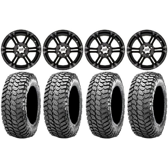 ITP SS212 14" Wheels Black 28" Liberty Tires Polaris RZR XP 1000 / PRO XP / Ranger XP 900/1000