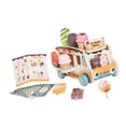 thumbnail image 2 of Carrito de helados de juguete, juego de rol, desarrollo de habilidades, juego creativo e imaginativo, vehículo de madera para helados para niños y, 2 of 9