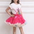 thumbnail image 3 of WOYY Big Girls Princess Layered Tutu Skirt Party Dance Puffy Tulle Skirt, Sizes 6-10, 3 of 4