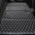 thumbnail image 4 of Non-Inflatable Car Back Seat Mattress, Foldable Portable Sleeping Pad for Road Trips and Camping, 50.4x31.5 Inch Comfort Support with Elastic Straps, 4 of 9