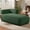 1-Green, variant on Arouseden 64" Orange Chaise Lounge Chair Indoor,Upholstered Chaise Lounge with Left Armrest for Indoor Use,Fainting Couch,End of Bed Sofa,Sleeper Lounge Chair Living Room,Bedroom