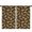 Brown Cartoon Dinosaurs-1, variant on Blackout Kids Curtains,Brown Dinosaurs Flowers Trees Pattern Childrens Insulated Curtains Set Of 2,Bedroom Essentials,Toddler Room Decor 42"x54"