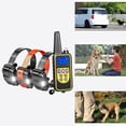 thumbnail image 1 of BELOVING Remote Training Collar Rechargeable Waterproof LCD Stop 2x Black 1x Orange, 1 of 7