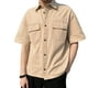 thumbnail image 4 of Camisa de media manga para niños, camisa de media manga para hombres, camisa abotonada para hombres, camisa con cuello vuelto, mayor durabilidad, 4 of 9
