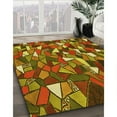 thumbnail image 3 of Ahgly Company Machine Washable Indoor Rectangle Transitional Saffron Red Area Rugs, 7' x 9', 3 of 7