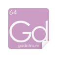 thumbnail image 1 of Chestry Elements Period Table Lanthanide Gadolinium Gd Glasses Cloth Screen Cleaner Suede Fabric 2 Pack, 1 of 2
