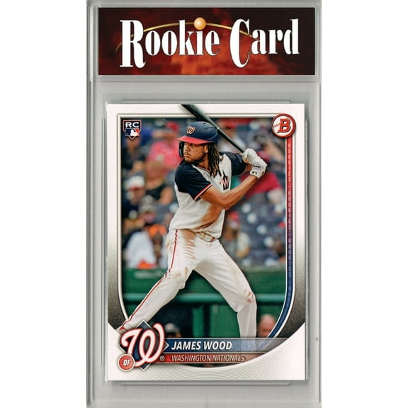 Certified Mint  James Wood 2025 Bowman #B29 Rookie Card Nationals Star