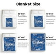 thumbnail image 6 of Custom Blanket with Name Personalized Blankets for Kids Adult Boys Girls Flannel Monogrammed Customized Blankets Throw (40''''x50''''), 6 of 6