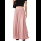 thumbnail image 2 of Pantalones Anchos para Mujer, Cintura Alta Elástica, Informales, Holgados, Estilo Palazzo, con Bolsillos, Holgados, Largos, de Otoño Rosa L, 2 of 7