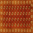 thumbnail image 1 of Ahgly Company Indoor Square Persian Yellow Traditional Area Rugs, 8' Square, 1 of 4