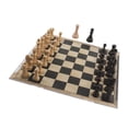 thumbnail image 4 of Juego de ajedrez con piezas de ajedrez de rey, regalo de cumpleaños, juguete de viaje, juego de entrenamiento, kit de juego de mesa, juego de ajedrez Marrón, 4 of 8