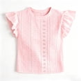 thumbnail image 5 of Molidfa Women's Top Casual Crew Neck Stretchable Sleeveless Regular Pullover Drop Shoulder Casual Flutter Tops, 5 of 5