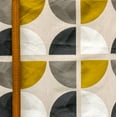 thumbnail image 6 of Fabric Mart Direct Charcoal, Gray Cotton Fabric By The Yard, 54 inches or 137 cm width, 7 Continuous Yards Gray Cotton Fabric, Almost Circles Embroidery, Geometric, Upholstery Curtain Wholesale Fabric, 6 of 8