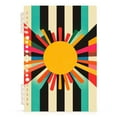 thumbnail image 7 of FORMRS 1-Subject Spiral Notebook 8" x 5" College Ruled 60 Refillable Sheet A5 Hard Cover, 2 Pack, Geometric Sun, 7 of 7