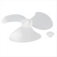 thumbnail image 3 of Aspas de Ventilador de Plástico Aptas para Ventiladores Verticales de 16 Pulgadas, 3 Aspas, Piezas Universales, Aspas de Ventilador de Plástico para el Hogar, 3 of 5