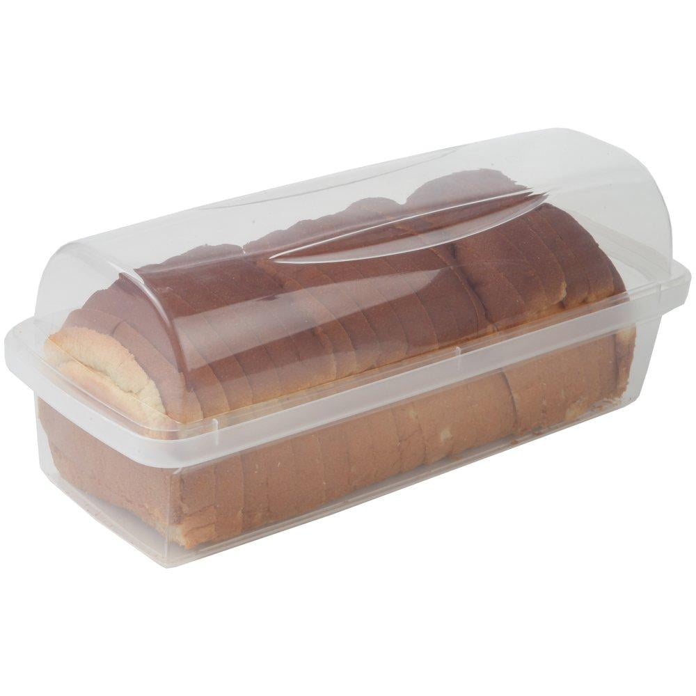 HomeX Transparent Plastic Bread Box NEW
