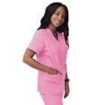 thumbnail image 3 of Sivvan Unisex V-Neck 3 Pocket Scrub Top (Available in 15 Colors), 3 of 7
