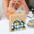 thumbnail image 3 of Yayeee Napkin Holder for Table Set of 2 Kitchen Paper Tissue Organization, Light Blue Plaid, 3 of 8