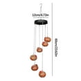 thumbnail image 2 of 2026 Hummingbird Feeder Wind Chimes for Garden, Patio, Yard Decoration | Colorful Outdoor Bird Feeder with Multiple Feeding Spots | Includes 1 Wind Chime Feeder, 2 of 2
