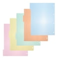 thumbnail image 4 of 10pcs A4 Binder Dividers Labels Insertable Multicolor Plastic Tab for Office, 4 of 9