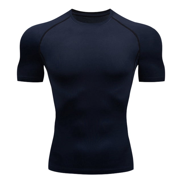 T-Shirt Homme Été Loisirs Sports Mode Col à Revers Dégradé 3D Manches Courtes Col Rond Chemises d'Été Homme Bleu TTTG