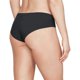 thumbnail image 2 of Under Armour Hipster para mujer Pure Stretch, paquete de 3, talla XS, negro, 2 of 5