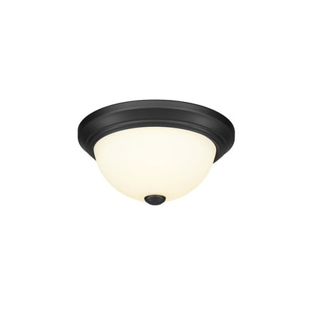 

Millennium Lighting Flushmount Ceiling Light Matte Black