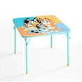 thumbnail image 3 of Bluey Kids 3 Piece Blue Table And Chair Set, 3 of 10