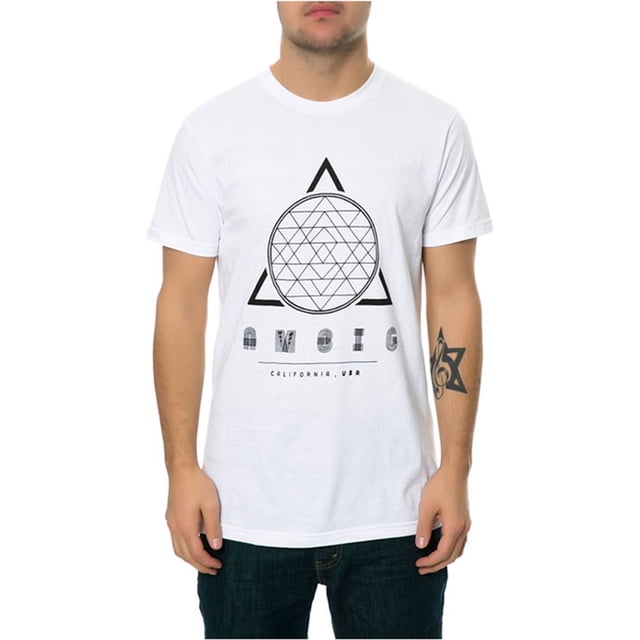 Camiseta gráfica AMBIG The Regrade para hombre blanca grande