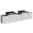 thumbnail image 1 of Imaginations Américaines 88.5 pouces W Vanity Set Blanc, 1 of 1