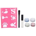 thumbnail image 1 of Brillo de uas de sombra de ojos, kit de polvo de brillo decorativo de color brillante multifuncional completo con pegamento para fiesta para cara, 1 of 8