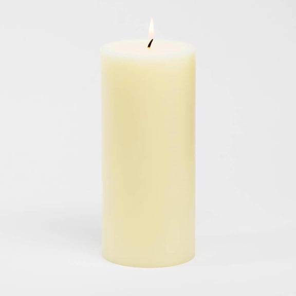 Richland 4" x 9" Ivory Pillar Candles Set of 6