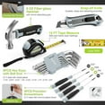 thumbnail image 4 of WORKPRO 43PCS Cordless Lithium-ion Drill Driver and Toolbox, 8V 2.0 Ah Power Drill Set with Household Hand Tool Kit, Battery Powered Screwdriver with Stackable Tool Box, Home Tool Set for Repair, DIY, 4 of 7