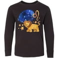 thumbnail image 3 of Inktastic Leo Constellation Zodiac Sign Illustration Long Sleeve Youth T-Shirt, 3 of 5