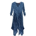 thumbnail image 1 of Altuzarra Robe de Soie Florale à Manches 1/4 - 8, 1 of 2