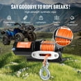 thumbnail image 4 of VEVOR Electric Winch ATV UTV 3500 lb Synthetic Rope Waterproof Wired Control, 4 of 9
