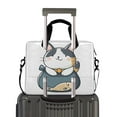 thumbnail image 2 of FORMRS 16" Laptop Bag Carrying Sleeve Case with Handle Travel Shoulder Briefcase, Blue Cute Cat, 2 of 8