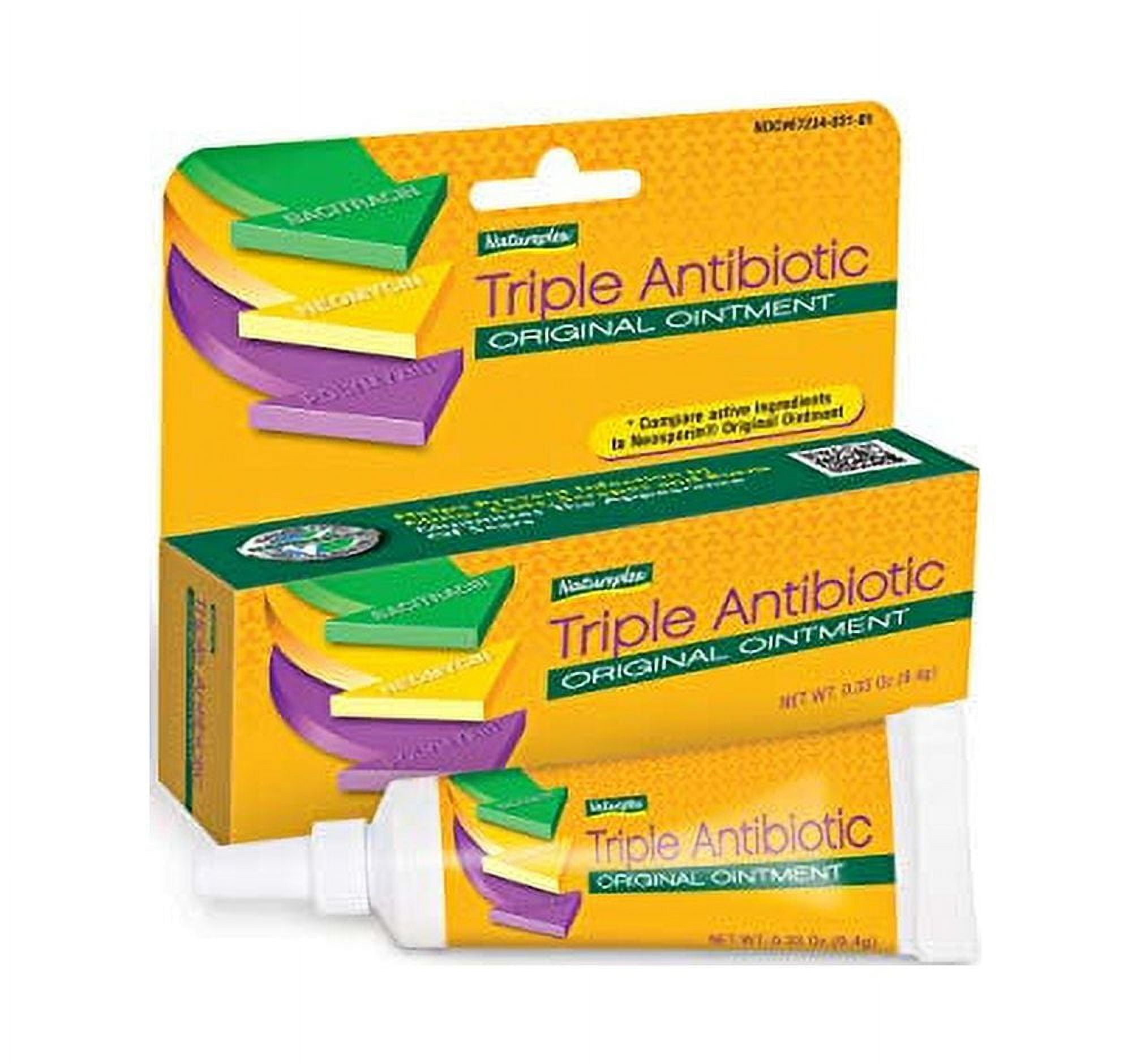Natureplex Triple Antibiotic Original Ointment 0.33 Ounce Tube 6 Pack