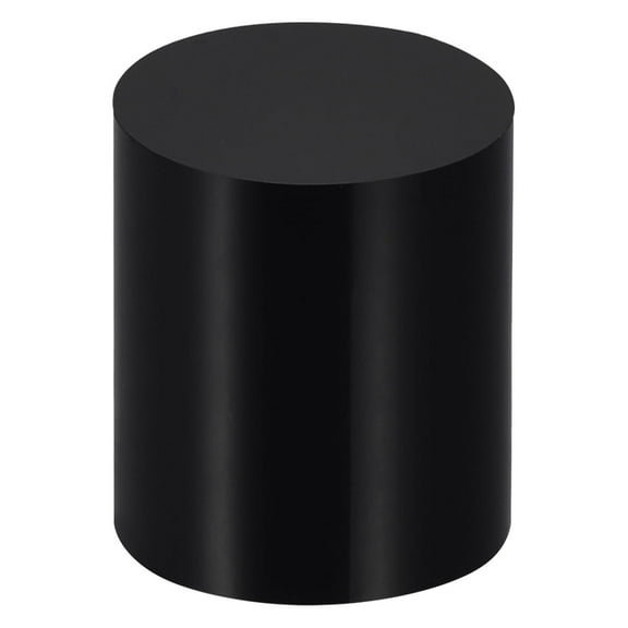 Uxcell Black Acrylic Solid Cylinder Round Display Stand, 2 Inches x 1.6 Inches