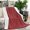 Red, White, variant on Red Christmas Plaid Pattern Blanket,Comfortable Soft Flannel Throw Blanket,All Season,Warm Lightweight Blankets for Sofa Bed Couch Living Room Chair,30"x40"