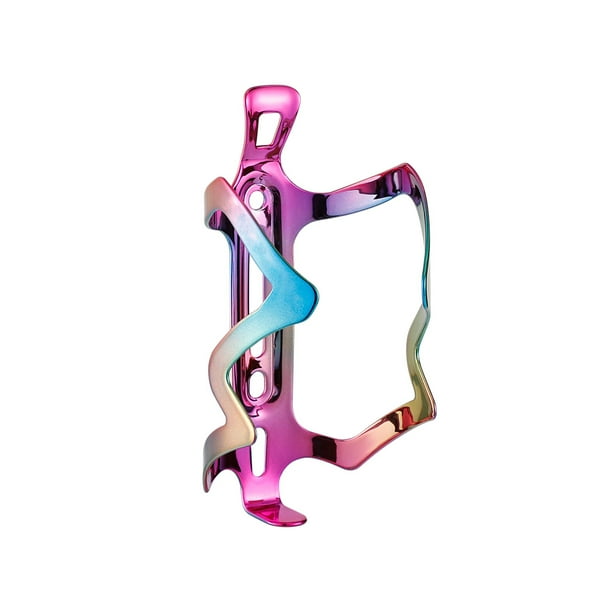 Soporte para botella de agua Soidarity aleación de aluminio extraíble Ciclismo Rosado azul
