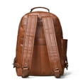 thumbnail image 6 of Classic Leather Backpack with 15" Laptop Sleeve, 6 of 7