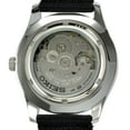 thumbnail image 2 of Seiko Men's 5 Automatic SNZG15K Black Nylon Self Wind Fashion Watch, 2 of 2