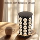 thumbnail image 4 of Portavasos K, Carrusel de vasos K, Porta Cápsulas de Café, Porta Cápsulas de Café, Portas Cápsulas de Cafés Carrusel Organizador Compatible con 40 Cápsul (negro), 4 of 7