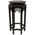 thumbnail image 2 of Oriental Furniture 36" Hexagon Plant Stand, plant base, decorative item, oriental design, 2 of 4