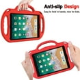 AVAWO Kids Case for iPad 6th/5th Gen & iPad Air 2 Shockproof Handle Stand with Shoulder Strap