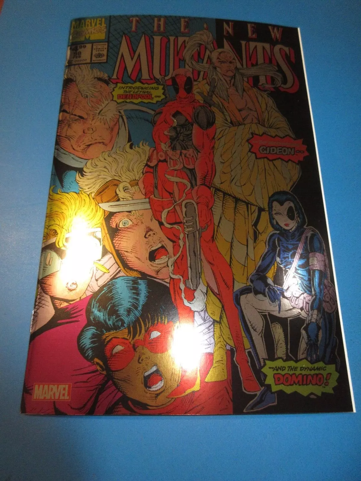 NEW MUTANTS #98 FACSIMILE FOIL EDITION REPRINT NM