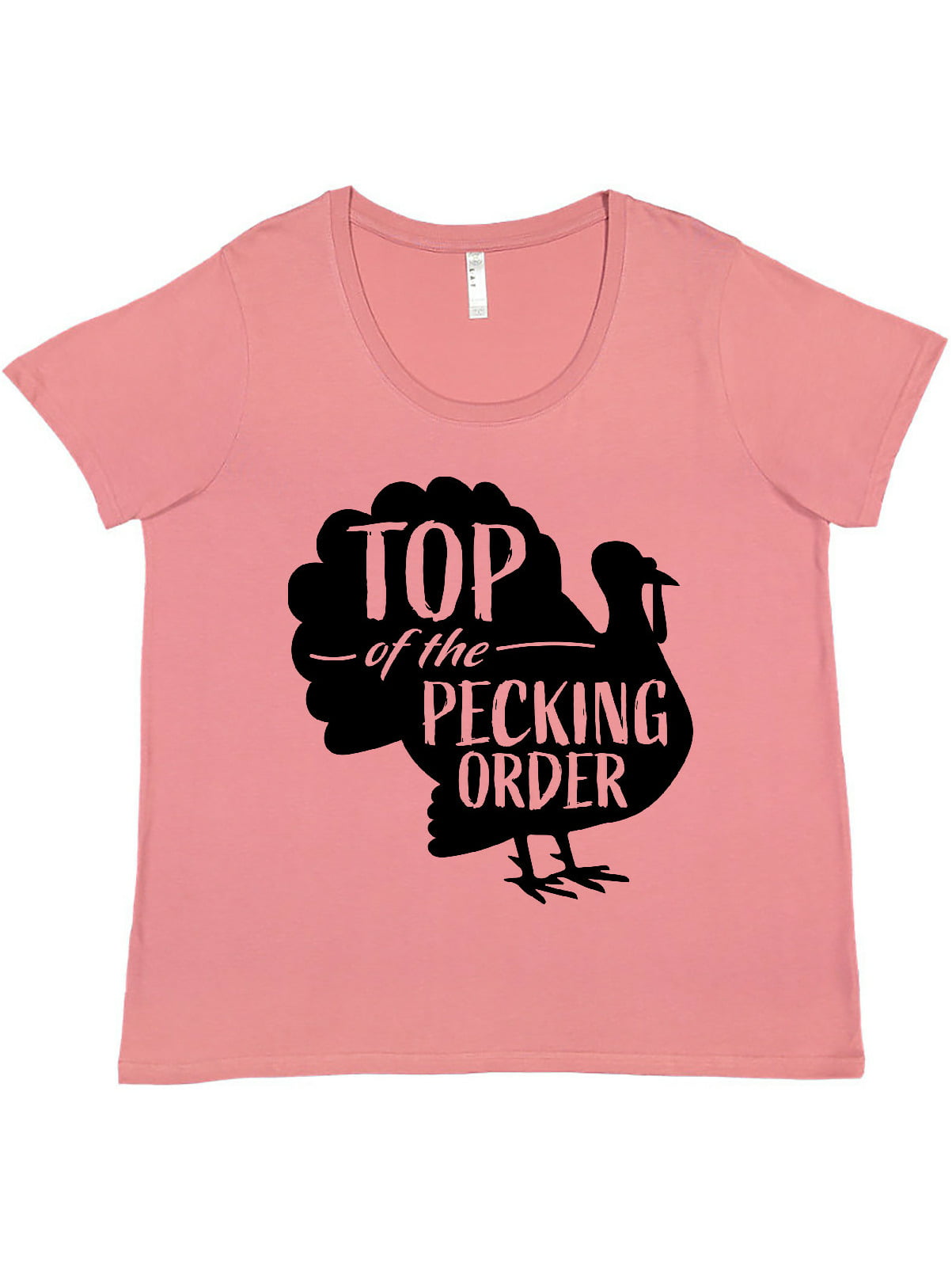 inktastic Top of The Pecking Order with Black Turkey Long Sleeve Creeper 